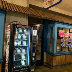 Hula Cookies & Ice Cream - Vending machine in front of store