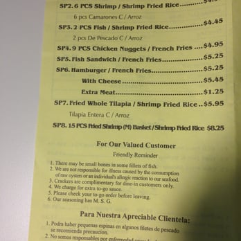 Mannie's Seafood - Specials - Seafood Near Me - Houston, Texas Mannie's Seafood - Specials - Seafood Near Me - Houston, Texas