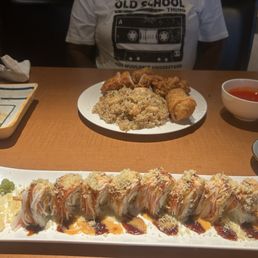 Shaggy Dog Roll, Sweet and Sour Chicken Dinner Combination Shaggy Dog Roll, Sweet and Sour Chicken Dinner Combination