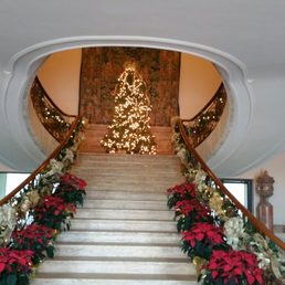 Holiday season just inside the main entrance