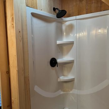 Saving Grace Plumbing Services - 4 piece shower with matte black trim - Plumbing Near Me - Canton, Georgia Saving Grace Plumbing Services - 4 piece shower with matte black trim - Plumbing Near Me - Canton, Georgia