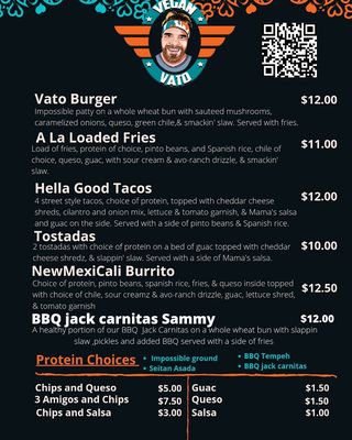 Menu photo 4 Vegan Vato Albuquerque, NM