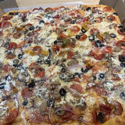 "Supreme Square" pie is the absolute BEST pizza in South Jersey "Supreme Square" pie is the absolute BEST pizza in South Jersey