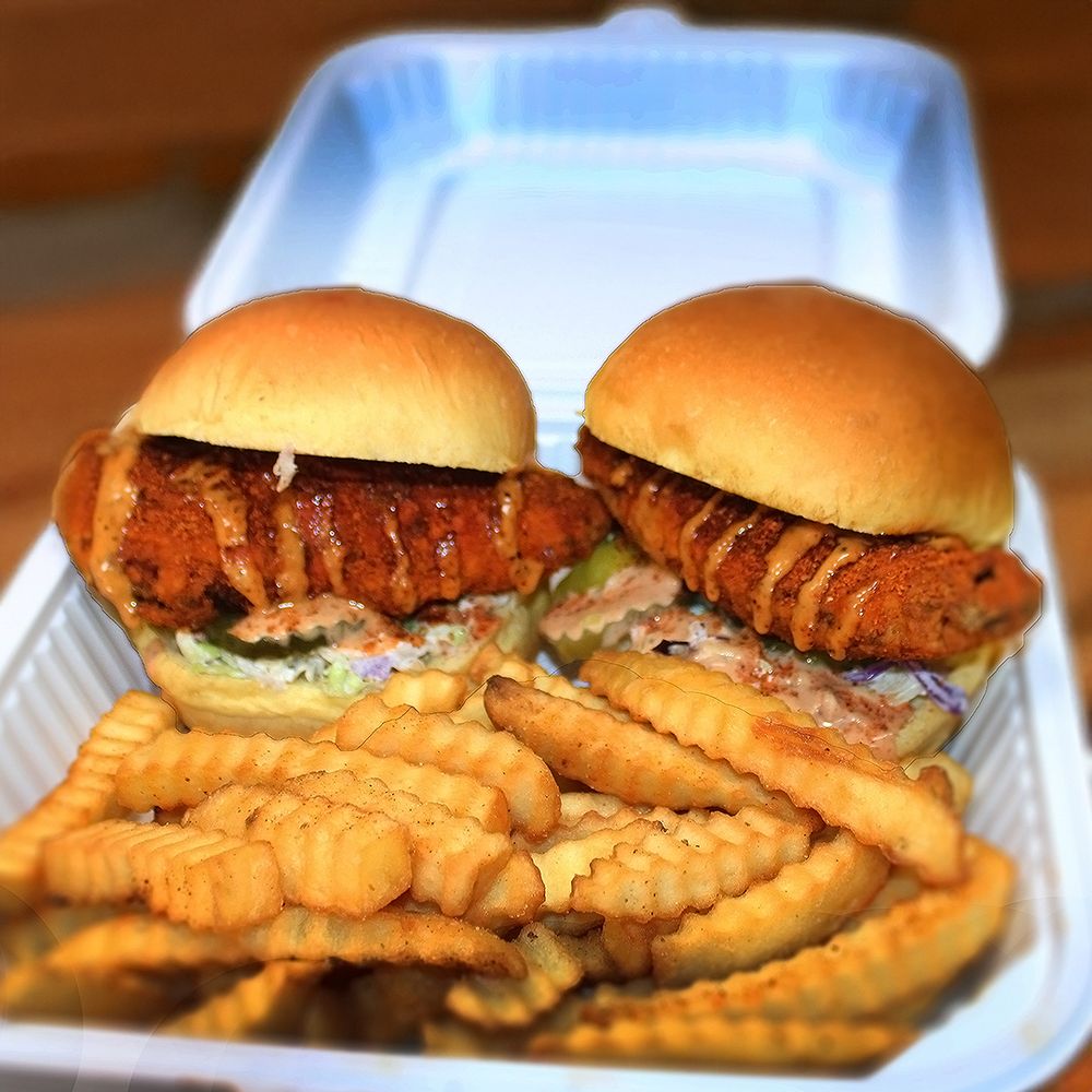 Food from Hotbox Chicken