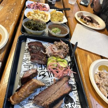 Soul & Smoke - MEAT SAMPLER & SIDES SAMPLER - Barbeque Near Me - Evanston, Illinois