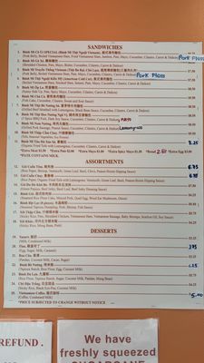 Menu photo 3 Banh Mi Co Ut New York, NY Menu photo 3 Banh Mi Co Ut New York, NY