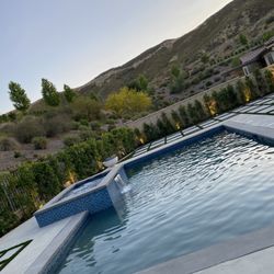 Ocean pool building