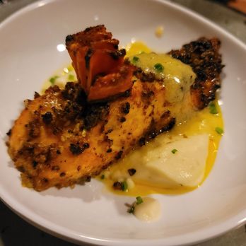 V & V Scratch Kitchen - Pistachio Crusted Artic Char - American Near Me - Finleyville, Pennsylvania V & V Scratch Kitchen - Pistachio Crusted Artic Char - American Near Me - Finleyville, Pennsylvania