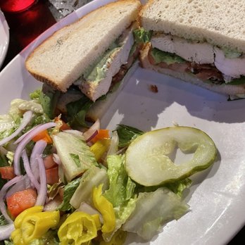 Flo & Santos - Chicken Club Sandwich - Pizza Near Me - Chicago, Illinois