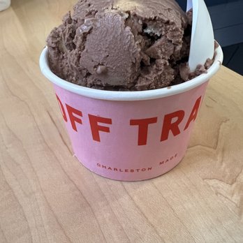 Off Track Ice Cream - Vegan chocolate peanut butter fudge ice cream - Ice Cream & Frozen Yogurt Near Me - Charleston, South Carolina Off Track Ice Cream - Vegan chocolate peanut butter fudge ice cream - Ice Cream & Frozen Yogurt Near Me - Charleston, South Carolina