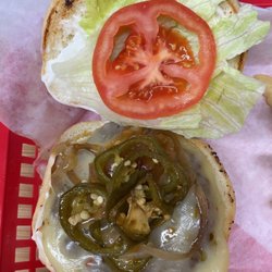 MoTeez Sports Pub - Our signature Motee'z kicking jack Burger!!!