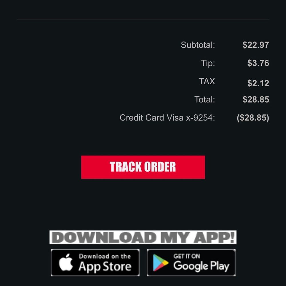 Jimmy John's - Receipt - Sandwiches Near Me - Covington, Louisiana