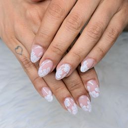 Tony painted my nails, he is amazing. They are so stunning. He hand painted each petal. Tony painted my nails, he is amazing. They are so stunning. He hand painted each petal.
