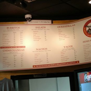 Burrito Perdido - The menu - Mexican Near Me - Chesapeake, Virginia