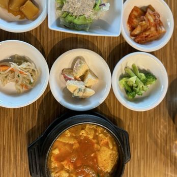 Danji Korean Cuisine - Tofu soup and banchan - Korean Near Me - Issaquah, Washington Danji Korean Cuisine - Tofu soup and banchan - Korean Near Me - Issaquah, Washington