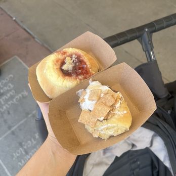 Stuffed Buns - Strawberry and Nutella - Bakeries Near Me - Visalia, California