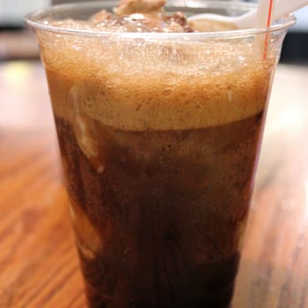 Dublin Dr Pepper Museum - Dublin Bottling Works - Chocolate Ice Cream Root Beer Float - Specialty Food Near Me - Dublin, Texas