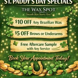 The Wax Spot by Angelica - Lucky you promo! Exp 3/18
