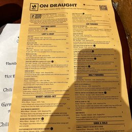 Menu Menu