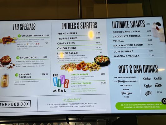Menu photo 7 The Food Box San Diego, CA