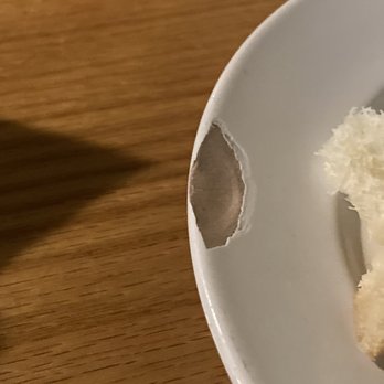 Mi Piaci - Chipped dinner plate - Italian Near Me - Odessa, Texas Mi Piaci - Chipped dinner plate - Italian Near Me - Odessa, Texas