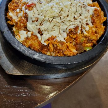 Daebak Korean Barbeque - D3 (?) Kimchi beef fried rice - Korean Near Me - Southfield, Michigan