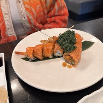 Yamashiro - Salmon double double. Very fresh and delicious 20/10 - Japanese Near Me - Redondo Beach, California Yamashiro - Salmon double double. Very fresh and delicious 20/10 - Japanese Near Me - Redondo Beach, California
