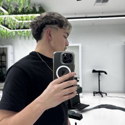 Atypical Men’s Grooming - Burst fade with a freestyle design, done by Z
