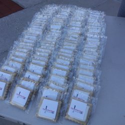 Charlie Post Classic 15K/5K - These lemon sugar cookies were for race finishers.