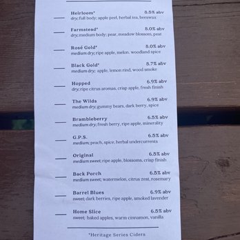 Bent Ladder - Hard Cider List - Cideries Near Me - Doylestown, Ohio