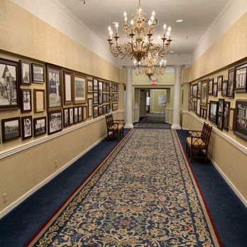Pinehurst Resort - Hallways lined with historic photos - Resorts Near Me - Pinehurst, North Carolina