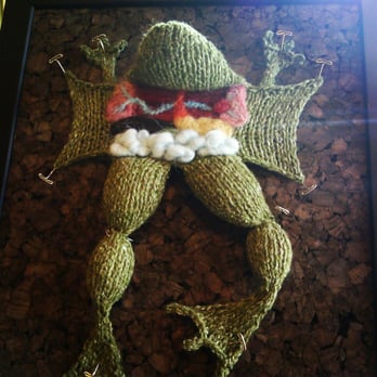 Paxton Gate - Knit dissected frog. - Home Decor Near Me - Portland, Oregon Paxton Gate - Knit dissected frog. - Home Decor Near Me - Portland, Oregon