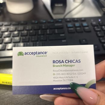 Acceptance Insurance - Auto Insurance Near Me - Houston, Texas Acceptance Insurance - Auto Insurance Near Me - Houston, Texas
