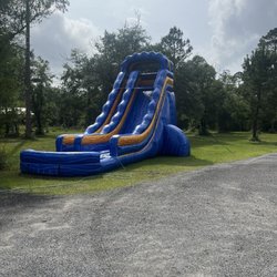 Great big water slide!