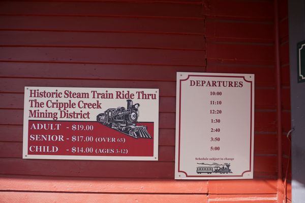 Cripple Creek and Victor Narrow Gauge Railroad by null