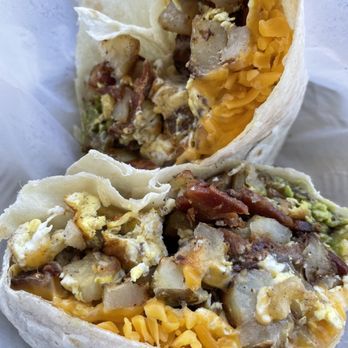 Buttercup Bakery & Cafe - Breakfast Burrito - with Bacon - Cafes Near Me - Morro Bay, California Buttercup Bakery & Cafe - Breakfast Burrito - with Bacon - Cafes Near Me - Morro Bay, California