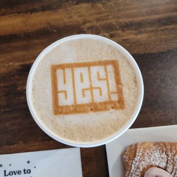 Cake It Toronto - Custom printed latte. You can send him any pic you want and they will print it! So awesome - Custom Cakes Near Me - Thornhill, Ontario