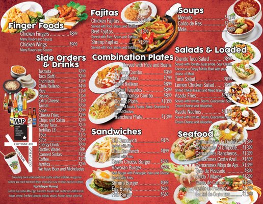 Menu photo 1 El Nopal Mexican Grill Las Vegas, NV Menu photo 1 El Nopal Mexican Grill Las Vegas, NV