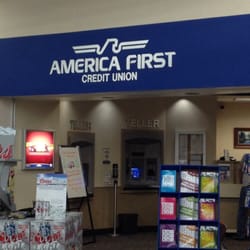 America First Credit Union - Inside the grocery store.