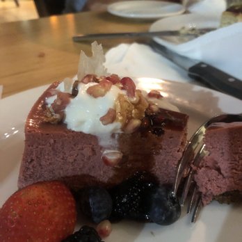 Sitti - Pomegranate cheesecake - Lebanese Near Me - Raleigh, North Carolina