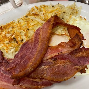 The Village Coffee Shop - Fried eggs, bacon, hash browns and toast all made exactly to order. - Diners Near Me - Lodi, California The Village Coffee Shop - Fried eggs, bacon, hash browns and toast all made exactly to order. - Diners Near Me - Lodi, California