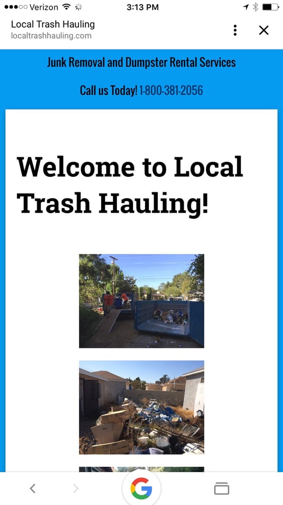 LOCAL TRASH HAULING COMPANY Updated September 2024 25 Reviews San