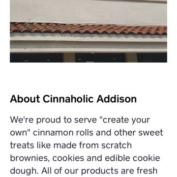 Cinnaholic - About this place - Bakeries Near Me - Dallas, Texas Cinnaholic - About this place - Bakeries Near Me - Dallas, Texas