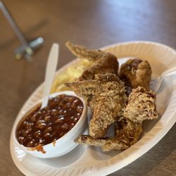 Hursey's Bar-B-Q - Chicken wing meal