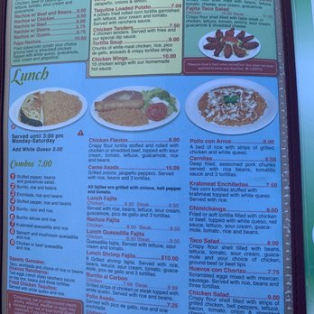 El Nopal - Appetizer and lunch menu - Mexican Near Me - Simpsonville, Kentucky El Nopal - Appetizer and lunch menu - Mexican Near Me - Simpsonville, Kentucky