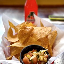 Ooba Tooba Mex Grill - Basket of Chips