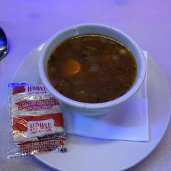 Manley's Tavern - Vegetable beef barley soup