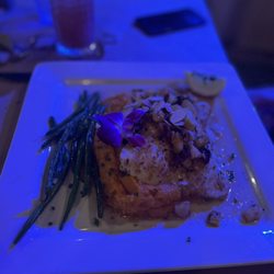 Square Grouper Bar & Grill - Almond encrusted grouper