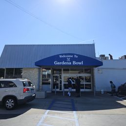 Exterior outside entrance of Gardena Bowl - Gardena, California Exterior outside entrance of Gardena Bowl - Gardena, California