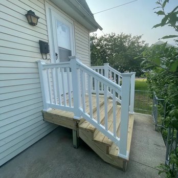 Great Railing - New vinyl railing for a Cape May client! - Decks & Railing Near Me - Williamstown, New Jersey